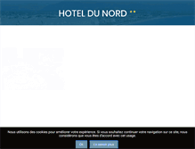 Tablet Screenshot of hoteldunordlongwy.fr